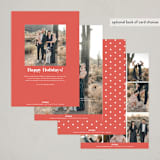 "There's a List" - Holiday Cards in Persimmon by Olivia Raufman - Back of Card Options