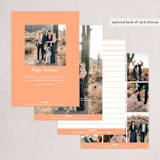 "Fully Joyful" - Holiday Cards in Sherbet by Ashlee Townsend - Back of Card Options