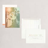 "Fully Joyful" - Holiday Cards in Sherbet by Ashlee Townsend - Assembled