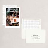 "A New Home for the Holidays" - Holiday Cards in Midnight by Christine Taylor - Assembled