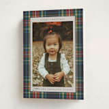 "Tartan" - Holiday Cards in Flannel by Wildfield Paper Co - Folded Card