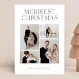 "Timeless Elegance" - Holiday Cards in Snow by Grae - Front