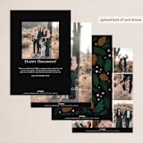 "Timeless Elegance" - Holiday Cards in Snow by Grae - Back of Card Options