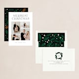 "Timeless Elegance" - Holiday Cards in Snow by Grae - Assembled