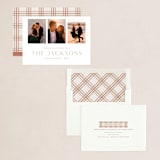 "Minimal Christmas" - Holiday Cards in Toffee by Ashley Rosenbaum - Assembled