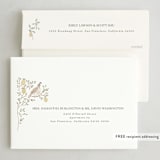 "Pear Tree" - Holiday Cards in Buttercream by Jenna Holcomb - FREE Recipient Addressing