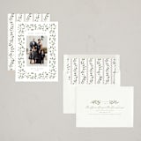 "Holly Framed" - Holiday Cards in Pine Needle by Everett Paper Goods - Assembled