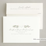 "Holly Framed" - Holiday Cards in Pine Needle by Everett Paper Goods - FREE Recipient Addressing