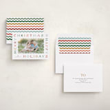 "Sugar Cookie" - Holiday Cards in Cranberry by Jennifer Wick - Assembled