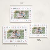"Sugar Cookie" - Holiday Cards in Cranberry by Jennifer Wick - Formats Available