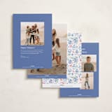 "Christmas Wish" - Holiday Cards in Frost by Paper Sun Studio - Back of Card Options