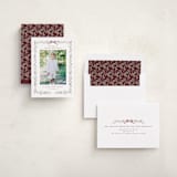 "Bountiful Boughs" - Holiday Cards in Cranberry by Itsy Belle Studio - Assembled