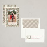 "Snowberry" - Holiday Cards in Eggnog by Robert and Stella - Assembled