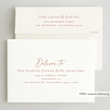 "Simple name" - Holiday Cards in Snowflake by Brooke Chandler - FREE Recipient Addressing