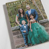 "Height of Happiness" - Holiday Cards in Snowfall by Carolyn MacLaren - Detail