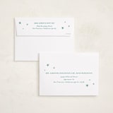 "starry wonder" - Holiday Cards in Wintermint by Alston Foster - FREE Recipient Addressing