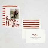 "modern holiday lettering" - Holiday Cards in Santa by Sumak Studio - Assembled