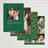 "Vintage Frame" - Holiday Cards in Classic Christmas by Paper Raven Co. - Back of Card