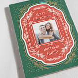 "Vintage Frame" - Holiday Cards in Classic Christmas by Paper Raven Co. - Detail