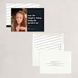 "The Simplest Things" - Holiday Cards in Midnight by Iveta Angelova - Assembled
