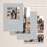 "noteworthy" - Holiday Cards in Snowflakes by Design Lotus - Back of Card Options
