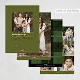 "Warm & Fuzzy" - Holiday Cards in Wreath by Hudson meet Rose - Back of Card Options