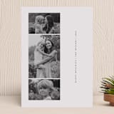 "Simple Trio" - Holiday Cards in Mist by Sumak Studio - Front