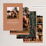 "Medieval Garden" - Holiday Cards in Spice Garden by Eve Schultz - Back of Card Options