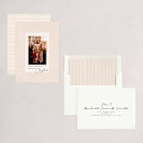 "Scalloped" - Holiday Cards in Bisque by Julie Murray - Assembled