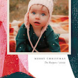 "Paint Roll" - Holiday Cards in Holly Berry by Kelly Nasuta - Detail