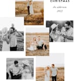 "Minimal Gallery" - Holiday Cards in Noir by Annie Clark - Detail