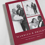 "Married" - Holiday Cards in Cardinal by Oma N. Ramkhelawan - Detail