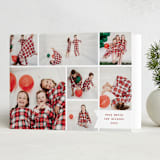 "Grosgrain" - Holiday Cards in Apple by Julee London - Folded Card
