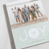 "Joy from the Beach" - Holiday Cards in Seaglass by Sarah Brown - Detail