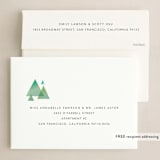 "Modern Holiday Tree" - Holiday Cards in Evergreen by Heather Francisco - FREE Recipient Addressing