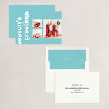 "Classic Seasons Greetings" - Holiday Cards in Sea by James Derit - Assembled
