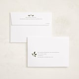 "Winter Garland" - Holiday Cards in Eggnog by Diana Pinnell - FREE Recipient Addressing