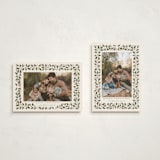 "Winter Garland" - Holiday Cards in Eggnog by Diana Pinnell - Photo Orientation Options