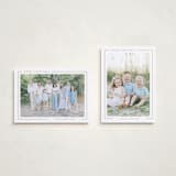 "Minimalist Magic" - Holiday Cards in Snow by Yaling Hou Suzuki - Photo Orientation Options