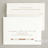 "Warm Fuzzy" - Holiday Cards in Caramel Mocha by Merian - FREE Recipient Addressing