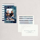 "Snowy Inky" - Holiday Cards in Midnight by Penny Eversole - Assembled