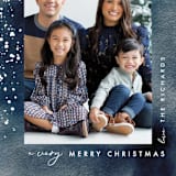 "Snowy Inky" - Holiday Cards in Midnight by Penny Eversole - Detail
