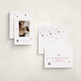 "Cross Stitch Christmas" - Holiday Cards in Snow by Claire - Assembled
