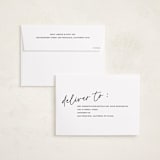 "Zine" - Holiday Cards in Noir by Annie Clark - FREE Recipient Addressing