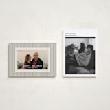 "Zine" - Holiday Cards in Noir by Annie Clark - Photo Orientation Options