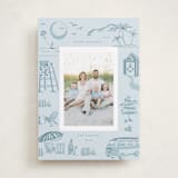 "Beach Holiday" - Holiday Cards in Ocean by Teju Reval - Front