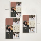 "Joyful Trio" - Holiday Cards in Rust by Nicoletta Savod - Formats Available