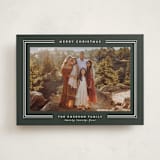 "Christmas Classic" - Holiday Cards in Deep Moss by Design Lotus - Front
