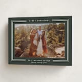 "Christmas Classic" - Holiday Cards in Deep Moss by Design Lotus - Folded Card
