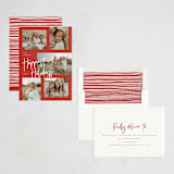 "Our Favorites" - Holiday Cards in Cherry by Michelle Taylor - Assembled